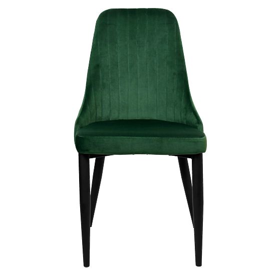 Velvet Armchair LORIENT VELVET Dark Green