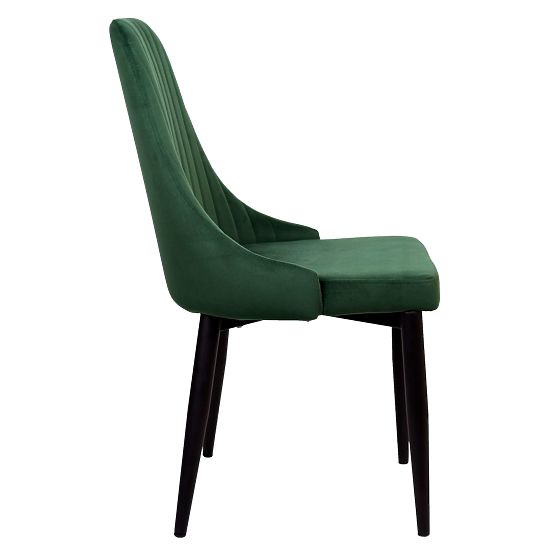 Velvet Armchair LORIENT VELVET Dark Green