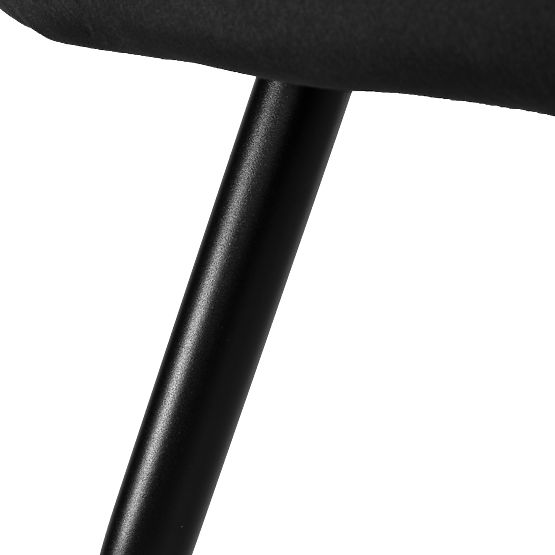 Velvet Chair ATLANTA VELVET Black