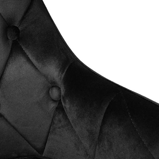 Velvet Chair ATLANTA VELVET Black