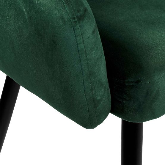 Velvet Chair ATLANTA VELVET Dark Green