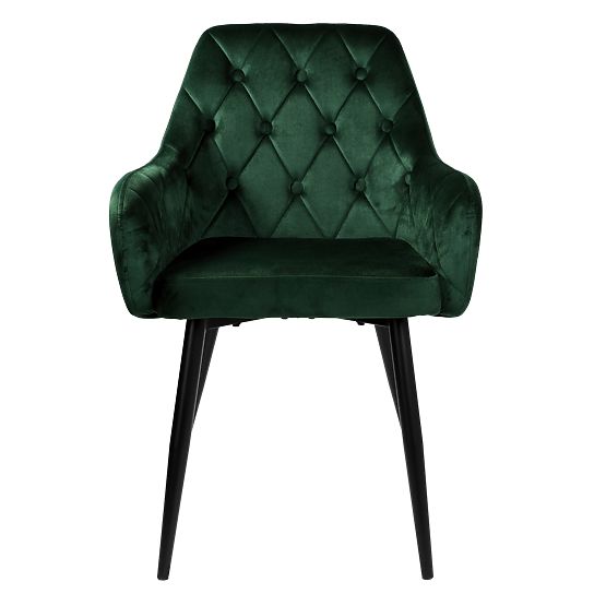 Velvet Chair ATLANTA VELVET Dark Green