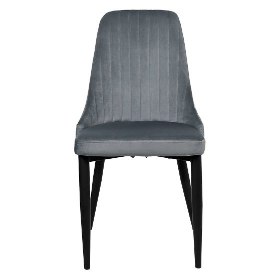 Velvet Chair LORIENT VELVET Graphite