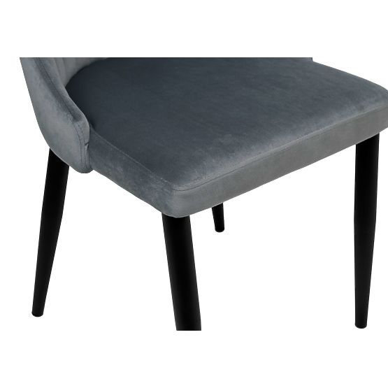 Velvet Chair LORIENT VELVET Graphite