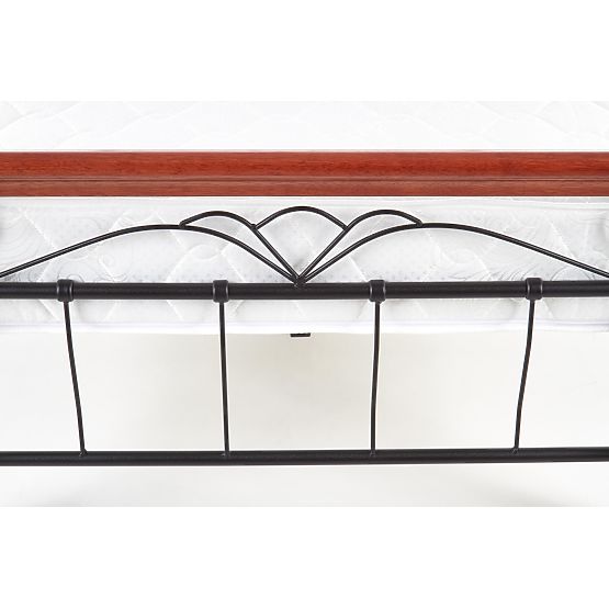 VERONICA Bed 90 cm Cherry Antique/Black