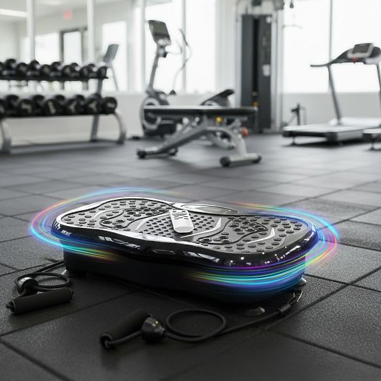 Vibration Platform Against Cellulite Massage Device with Expanders + Remote Control ModernHome