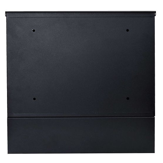 Vidar Black Mailbox for Letters