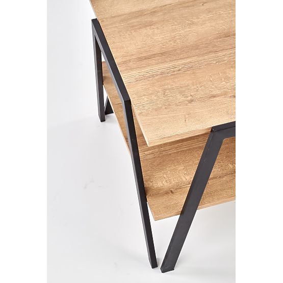 VOLTA Coffee Table Black / Golden Oak