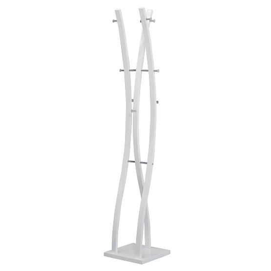 W50 White Coat Rack