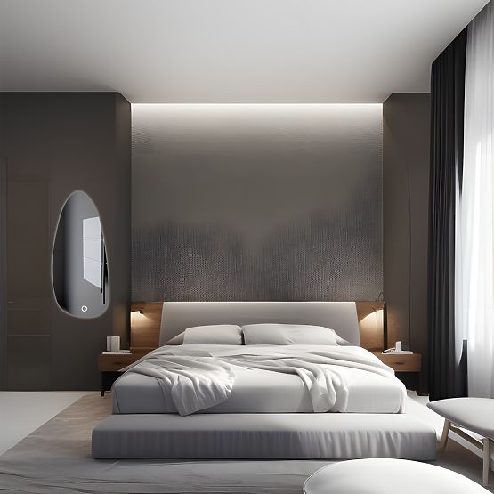 WALL LED MIRROR 120x55cm YH-3359