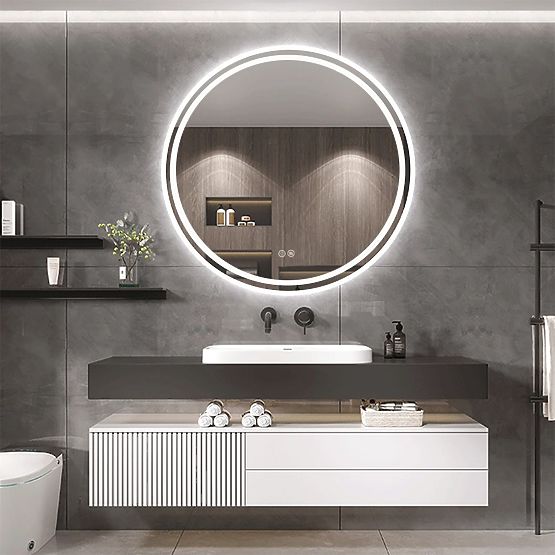 WALL LED MIRROR 60cm BAS