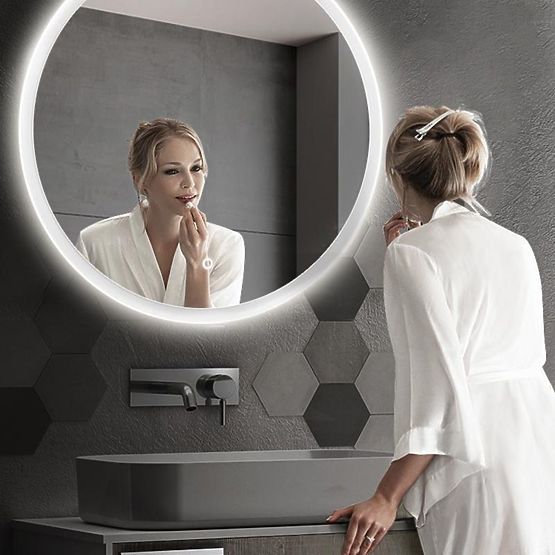 WALL LED MIRROR 80cm FFJ80