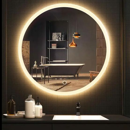 WALL LED MIRROR 80cm FFJ80