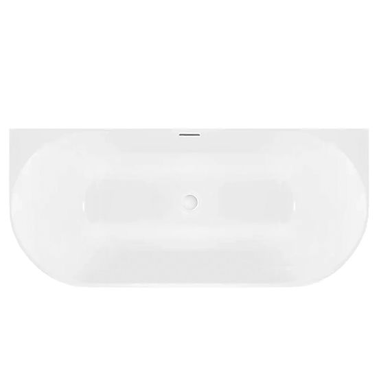 Wall-Mounted Bathtub CAPRI SLIM 170 cm