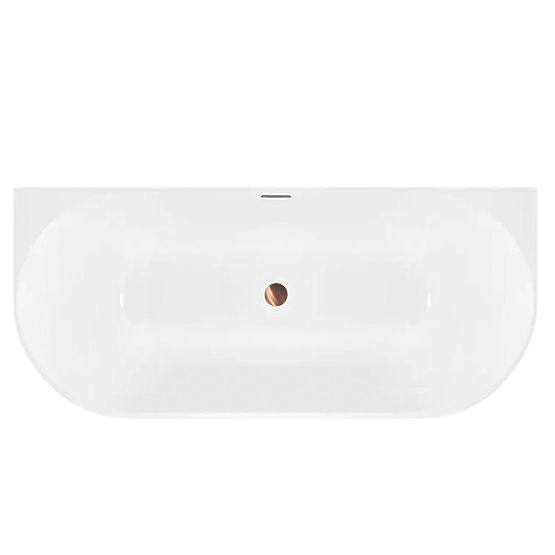 Wall-Mounted Bathtub CAPRI SLIM 170 cm