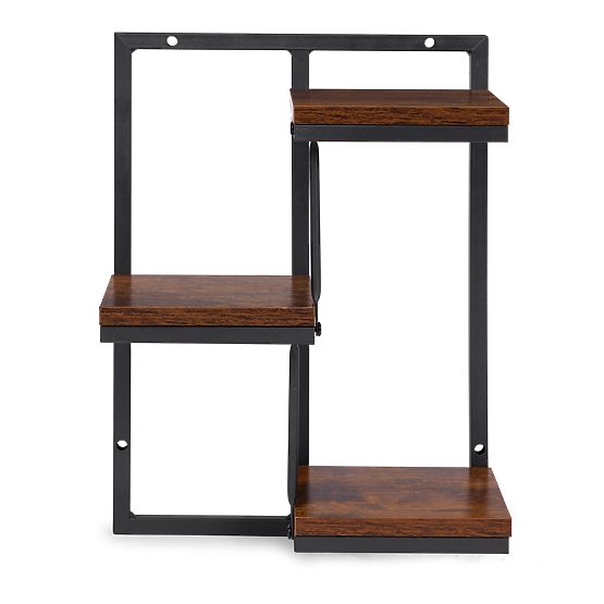 Wall-Mounted Flower Stand Hanging Shelf for Plants Decoration 3 Levels Loft ModernHome