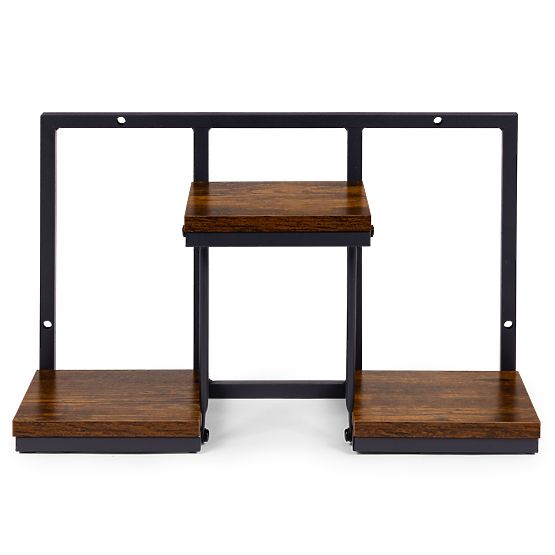 Wall-Mounted Flower Stand Hanging Shelf for Plants Decoration 3 Levels Loft ModernHome