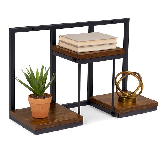 Wall-Mounted Flower Stand Hanging Shelf for Plants Decoration 3 Levels Loft ModernHome