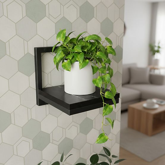 Wall Planter TORGET BLACK MARBLE