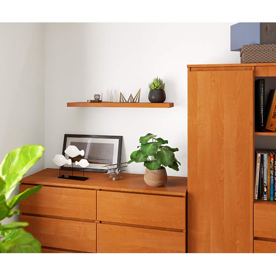 WALL SHELF PS-4 80cm ALDER
