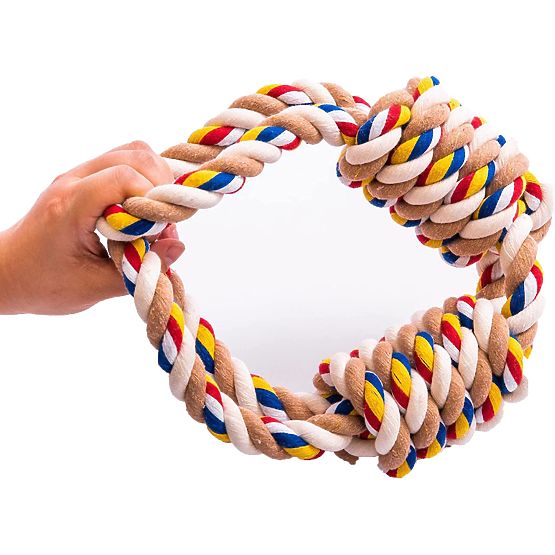 WALLY 60 cm Tug Toy with Knots