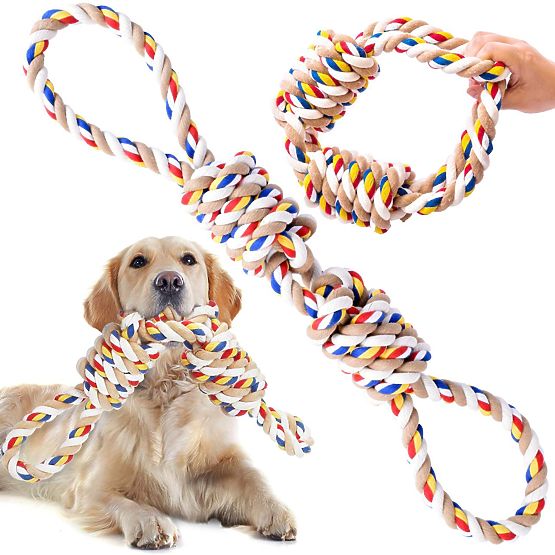 WALLY 60 cm Tug Toy with Knots
