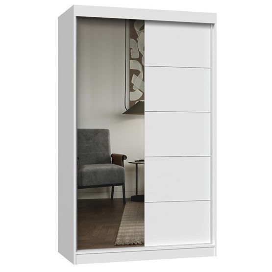 Wardrobe Iga 120 A/C WHITE