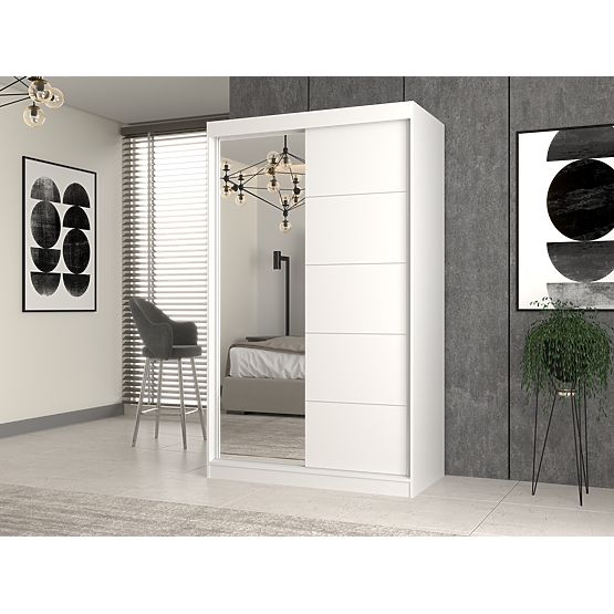 Wardrobe Iga 120 A/C WHITE