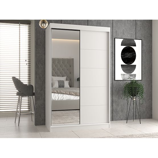 Wardrobe Iga 120 A/C WHITE
