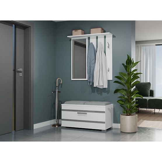 Wardrobe Opal OPAL WHITE