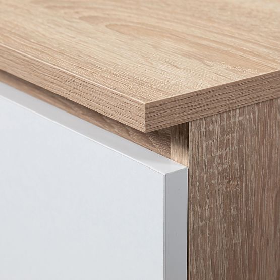 WARDROBE STAR S 60 cm 2 DOORS 2 DRAWERS SONOMA / WHITE