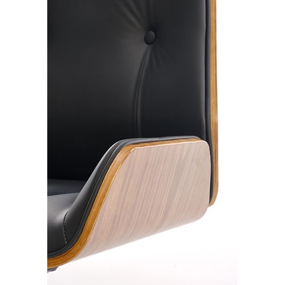 WEBSTER Office Chair Walnut/Black