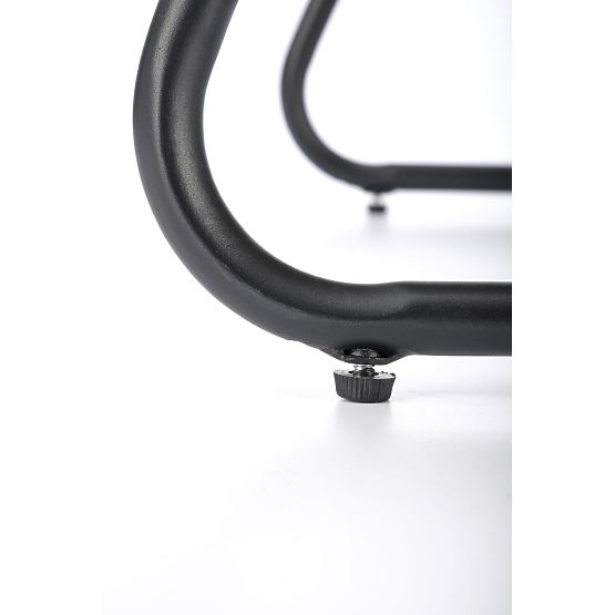 WHISPER armchair - black / natural