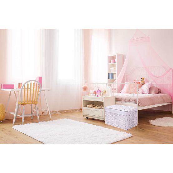 White Wicker Chest 160 L