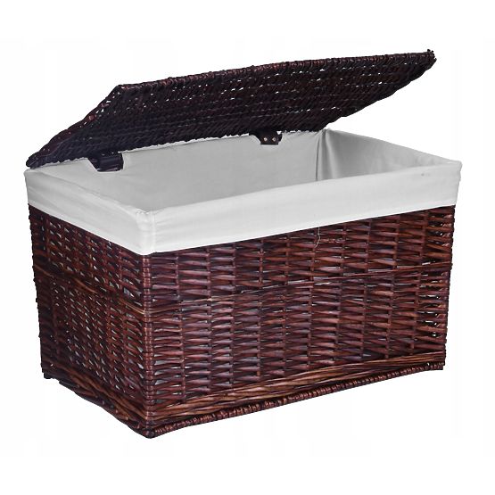 Wicker Chest 105L 66x40x40 cm Brown