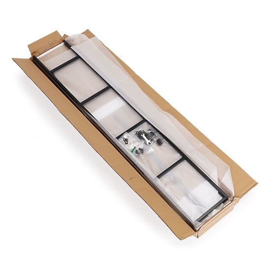 Wide Modern Wooden Shelf LOFT with 5 Shelves