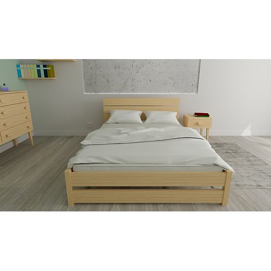 Wooden Bed Max 200 x 120 cm - Pine