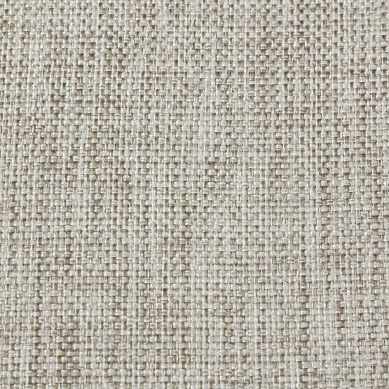 Wooden Chair Sande Rounded, Black/Light Beige, Teak Wood