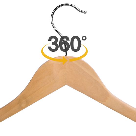 Wooden Coat Hanger 1 Piece