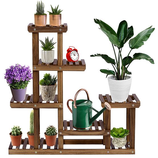 Wooden Flower Stand Manino 5 Levels