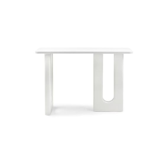 Writing Desk/Console Lichi 120 cm, White, Arches