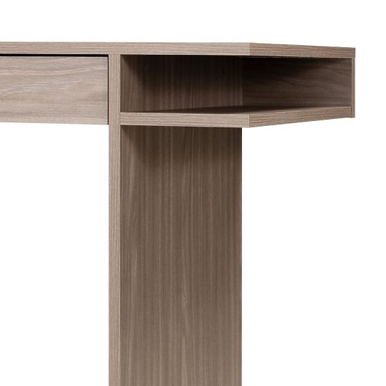 Writing Desk/Console with Drawer Kanso, Pearl Oak