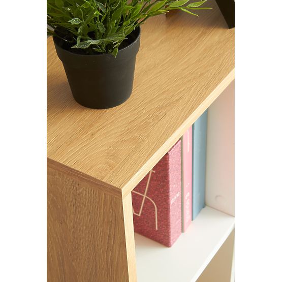 Writing Desk GROSSO - Golden Oak / White