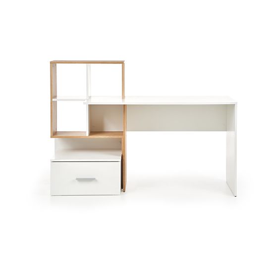 Writing Desk GROSSO - Golden Oak / White