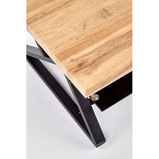 XENA RECTANGULAR Table Black / Natural