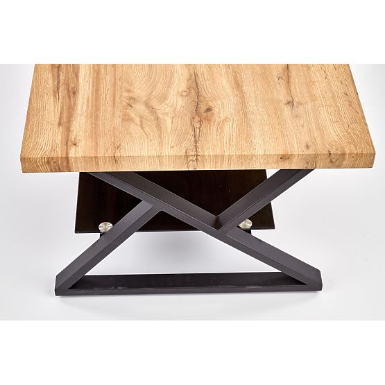 XENA RECTANGULAR Table Black / Natural