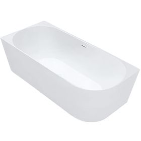 Acrylic Corner Bathtub BELLANTO SLIM 170 Left