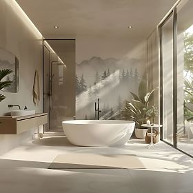 Acrylic Freestanding Bathtub ROMA 170