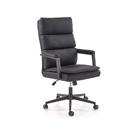 ADRIANO 2 Black Swivel Chair, Halmar