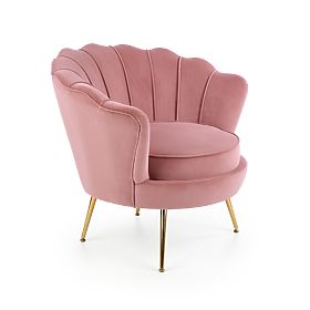 AMORINITO Relaxation Chair Light Pink / Gold, Halmar